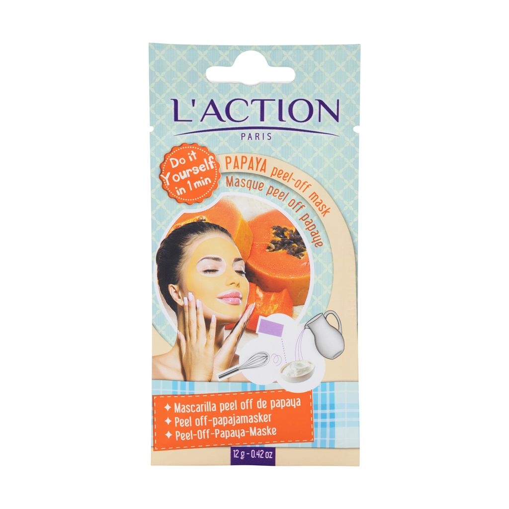 Paris Papaya Peel Off Face Mask 12 Gr
