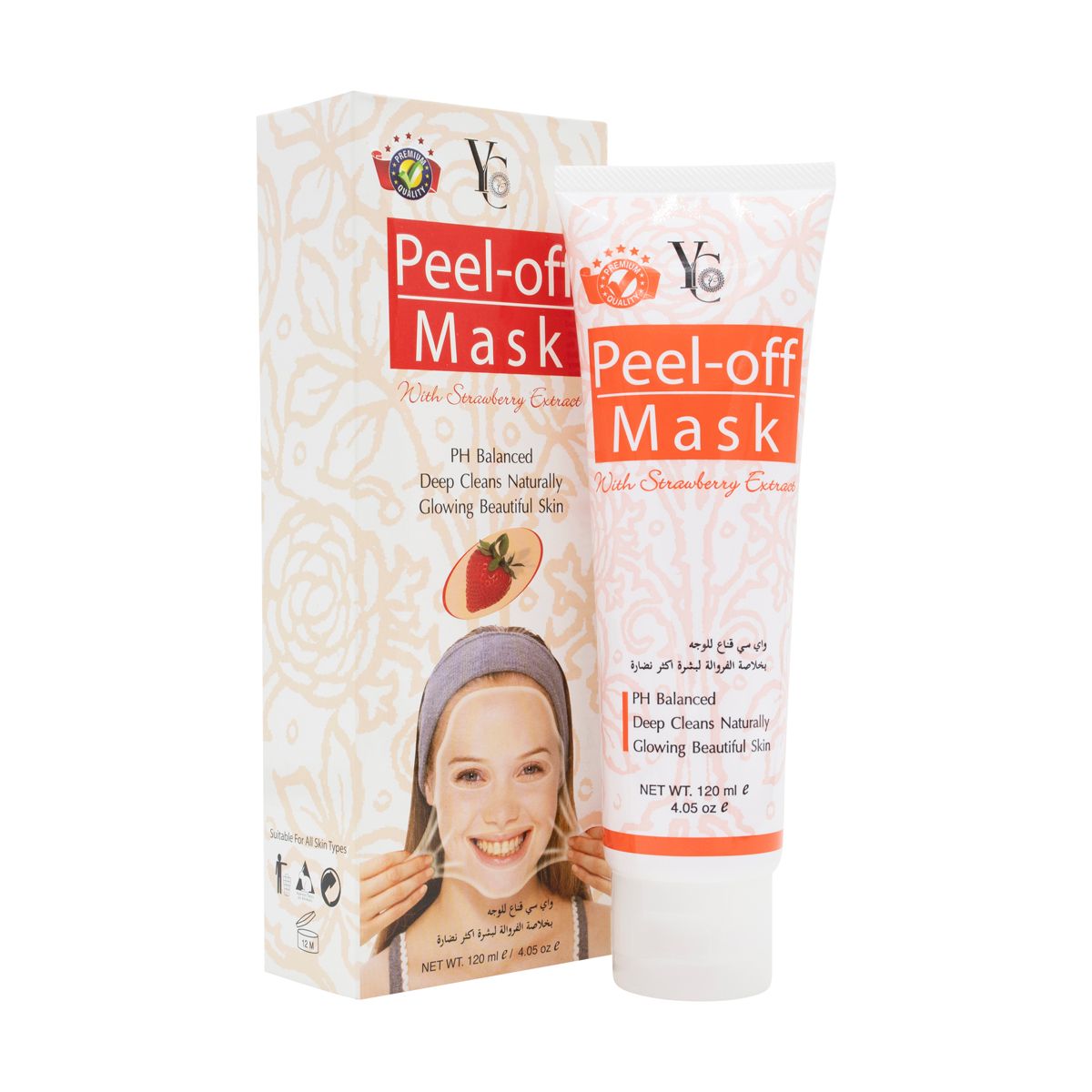 Peel Off Mask With Strawberry Extract-120Ml
