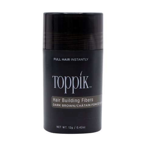 ألياف للشعر لتغطية فراغات الشعر -بني غامق 12ج ألياف للشعر لتغطية فراغات الشعر -بني غامق 12ج