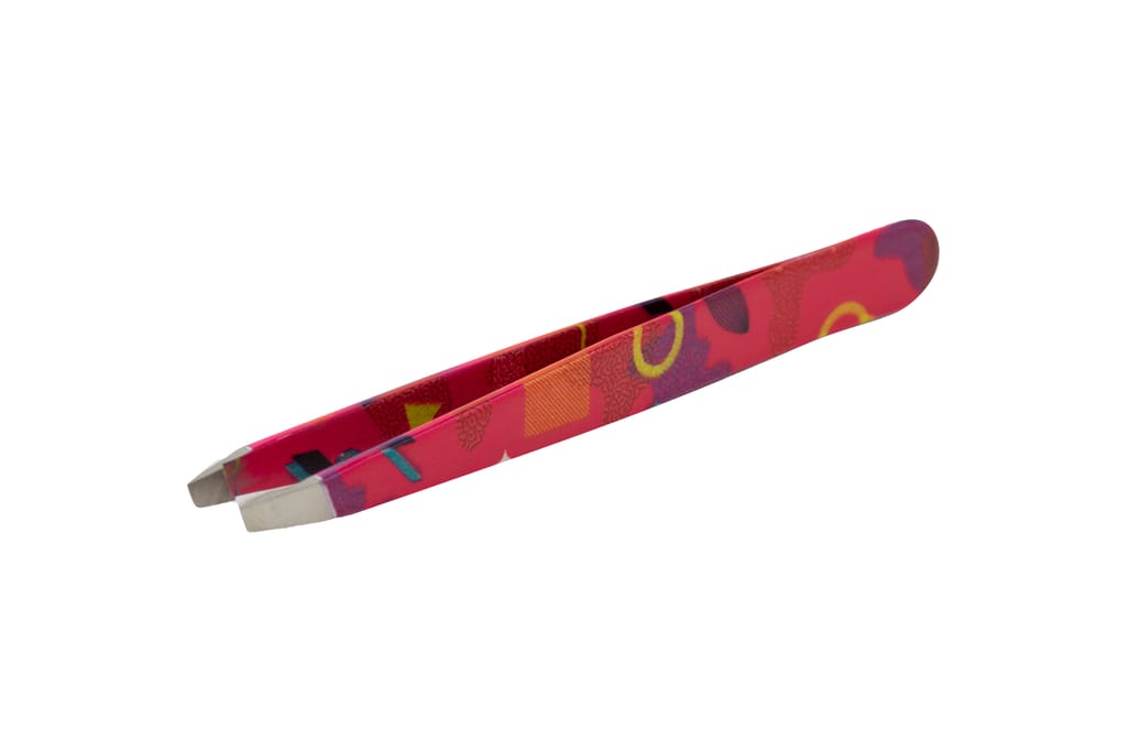 Tweezers Bent - Red