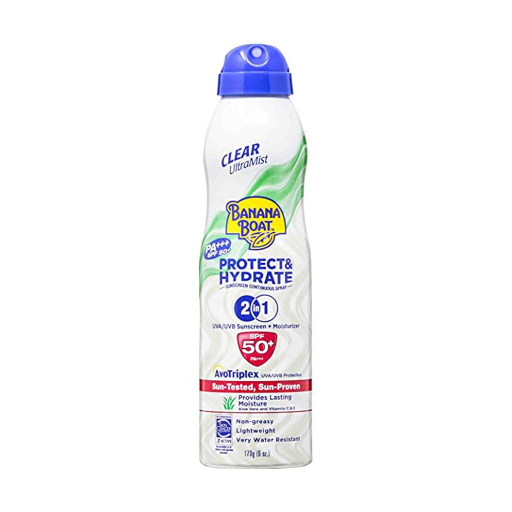 Banana Boat Sunscreen Protect & Hydrate 2 In 1 Spry Spf-50 170Gm