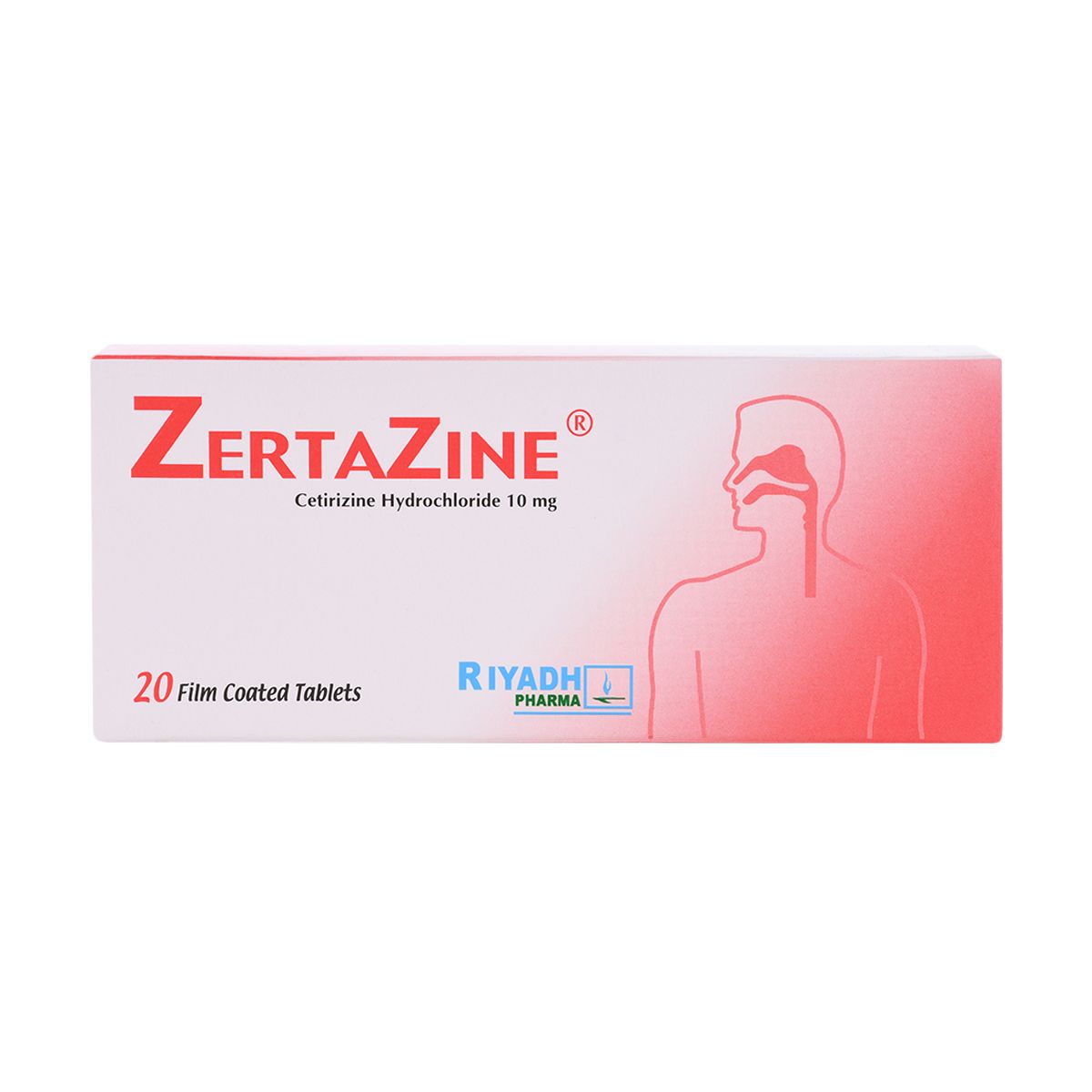 Zertazine 10 mg Tablet 20pcs