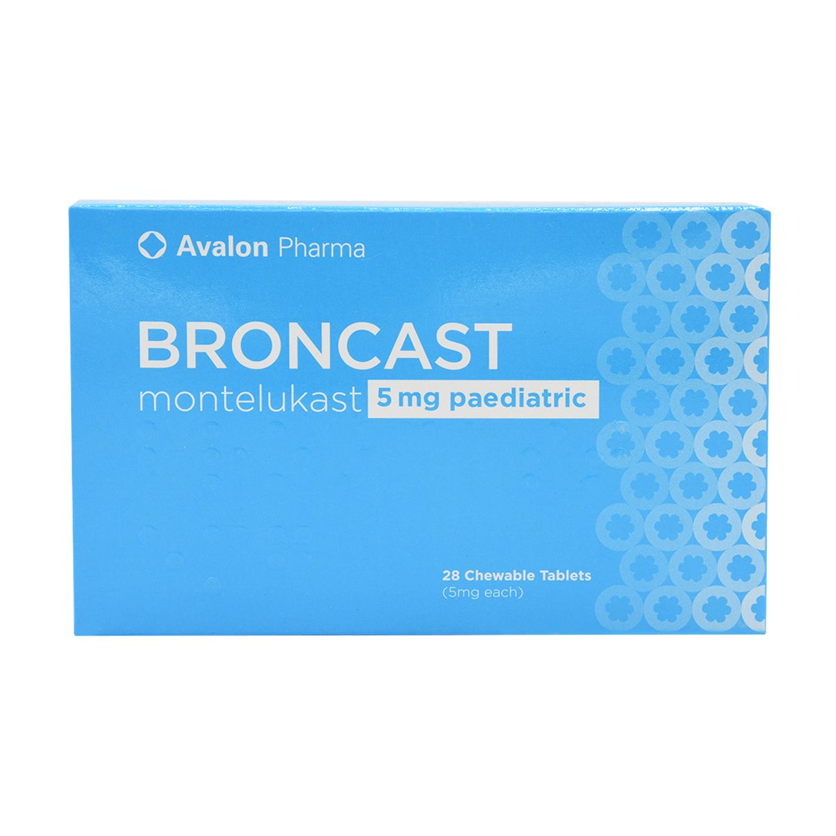 Broncast 5 mg paediatric chewa