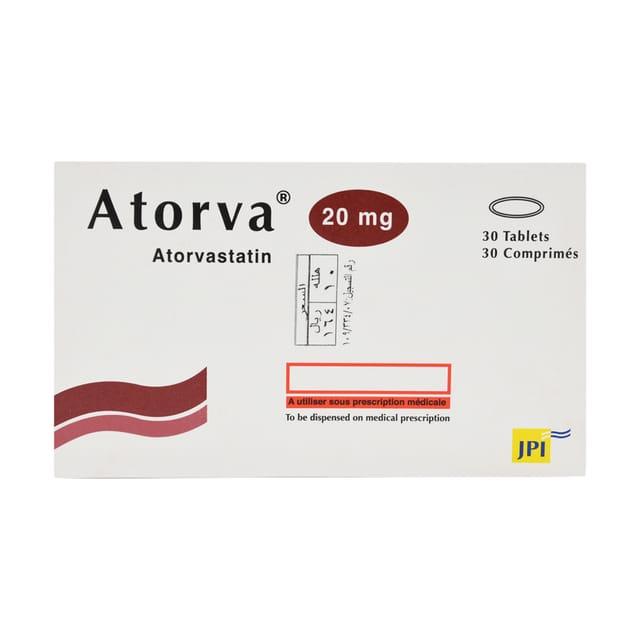 Atorva 20 mg 30 Tab