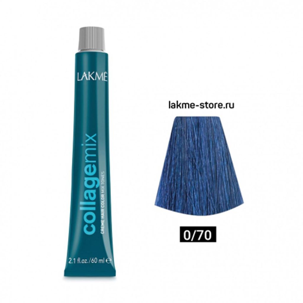 Collage Mix Cream Hair Color Mix Tones 0/70 Blue