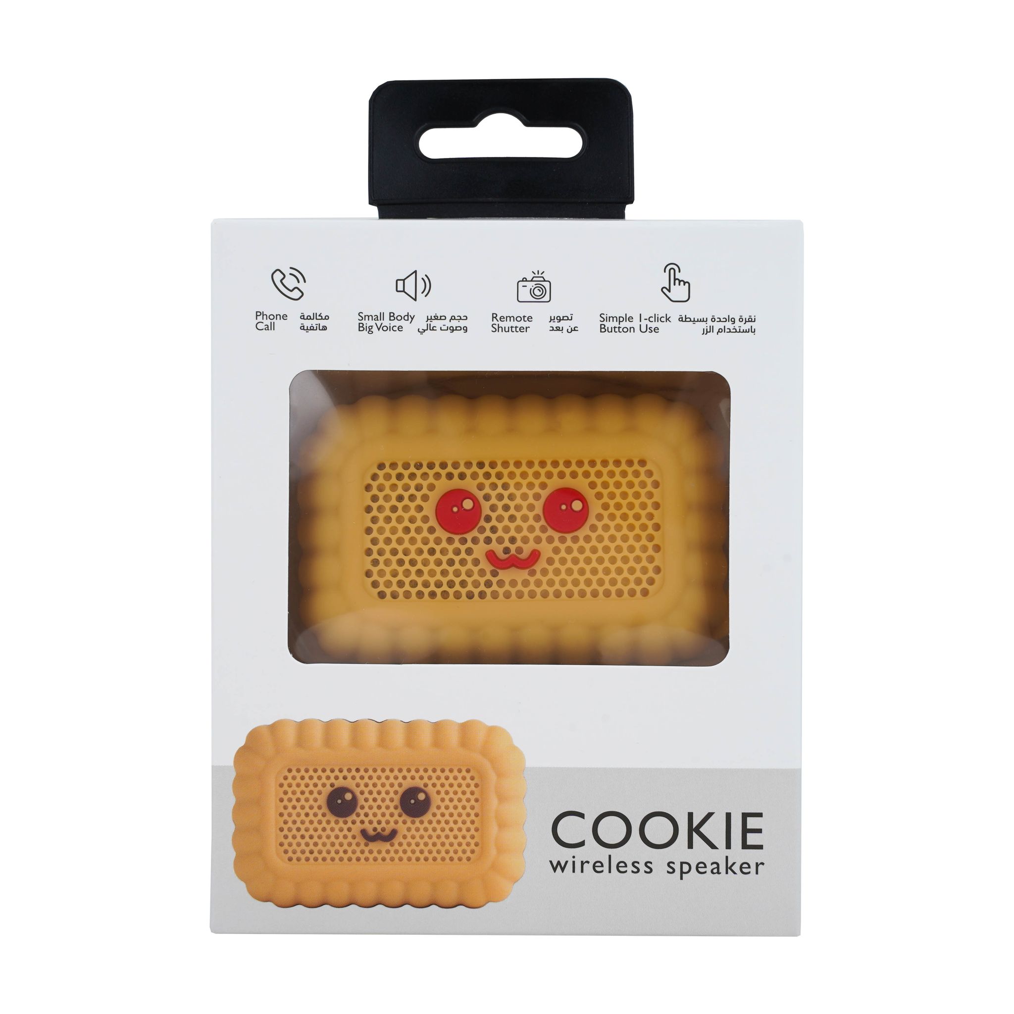 Mini Bluetooth Speaker Cookie Red Eyes