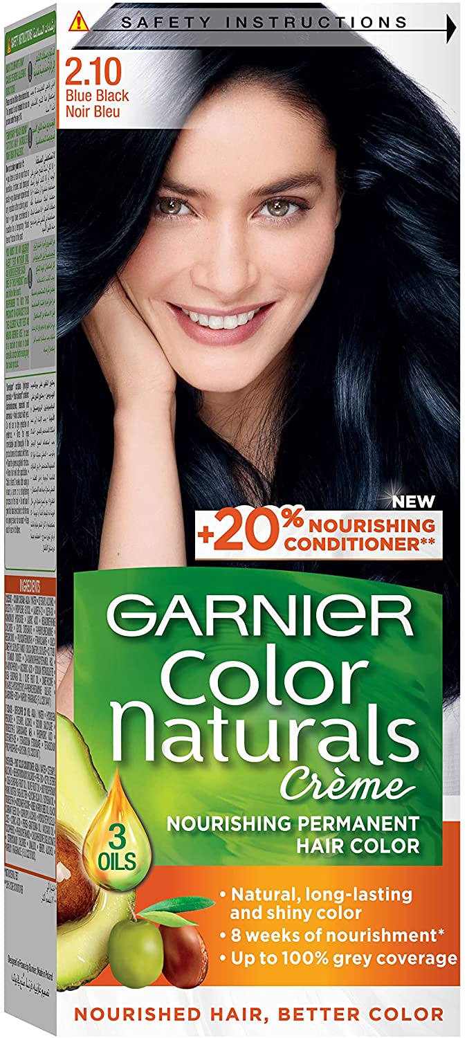 Hair Color Naturals 2.1 Blue Black 110Ml
