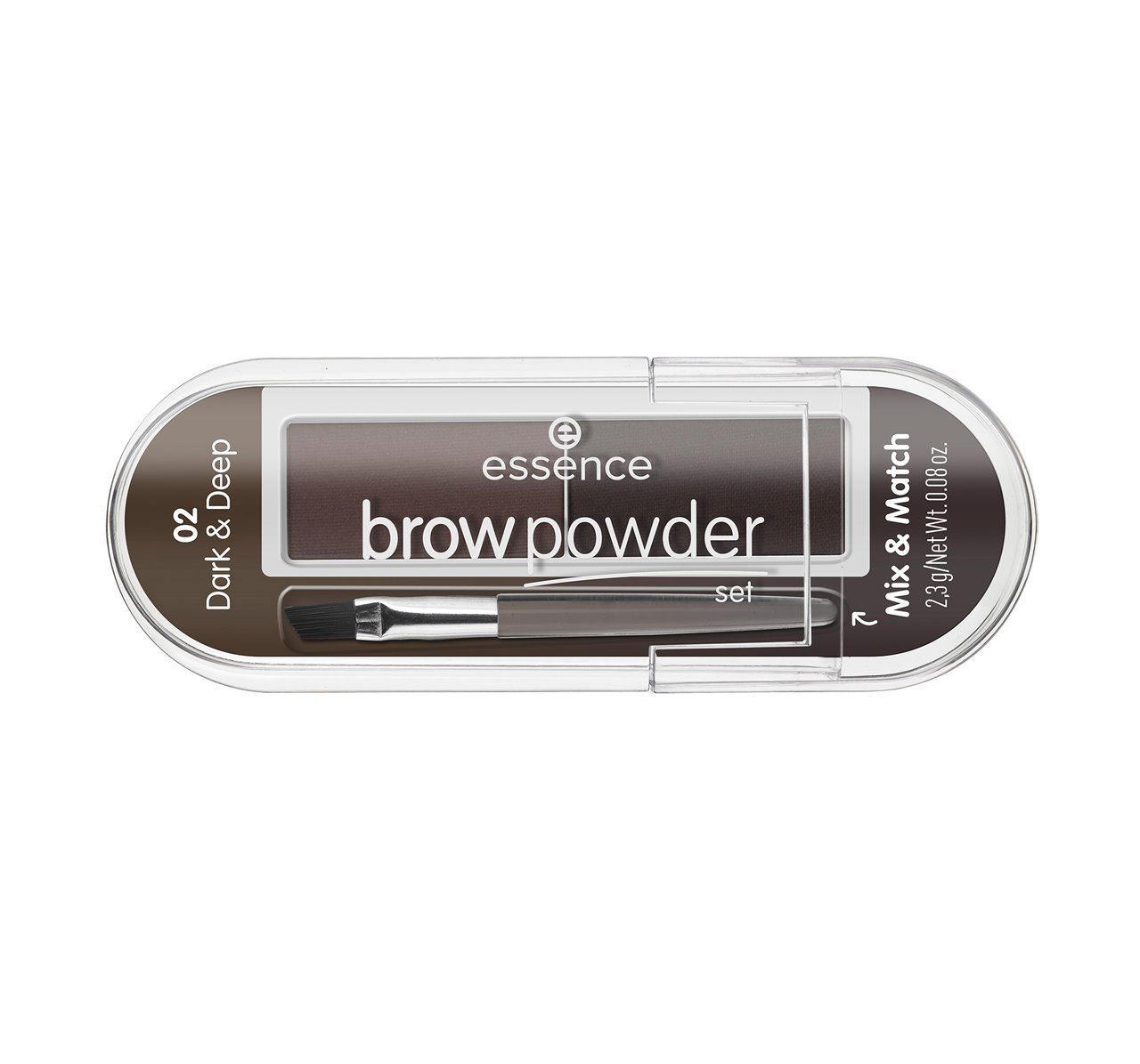 ESSENCE Brow Powder Set 02 Dark & Deep 2.3 gm
