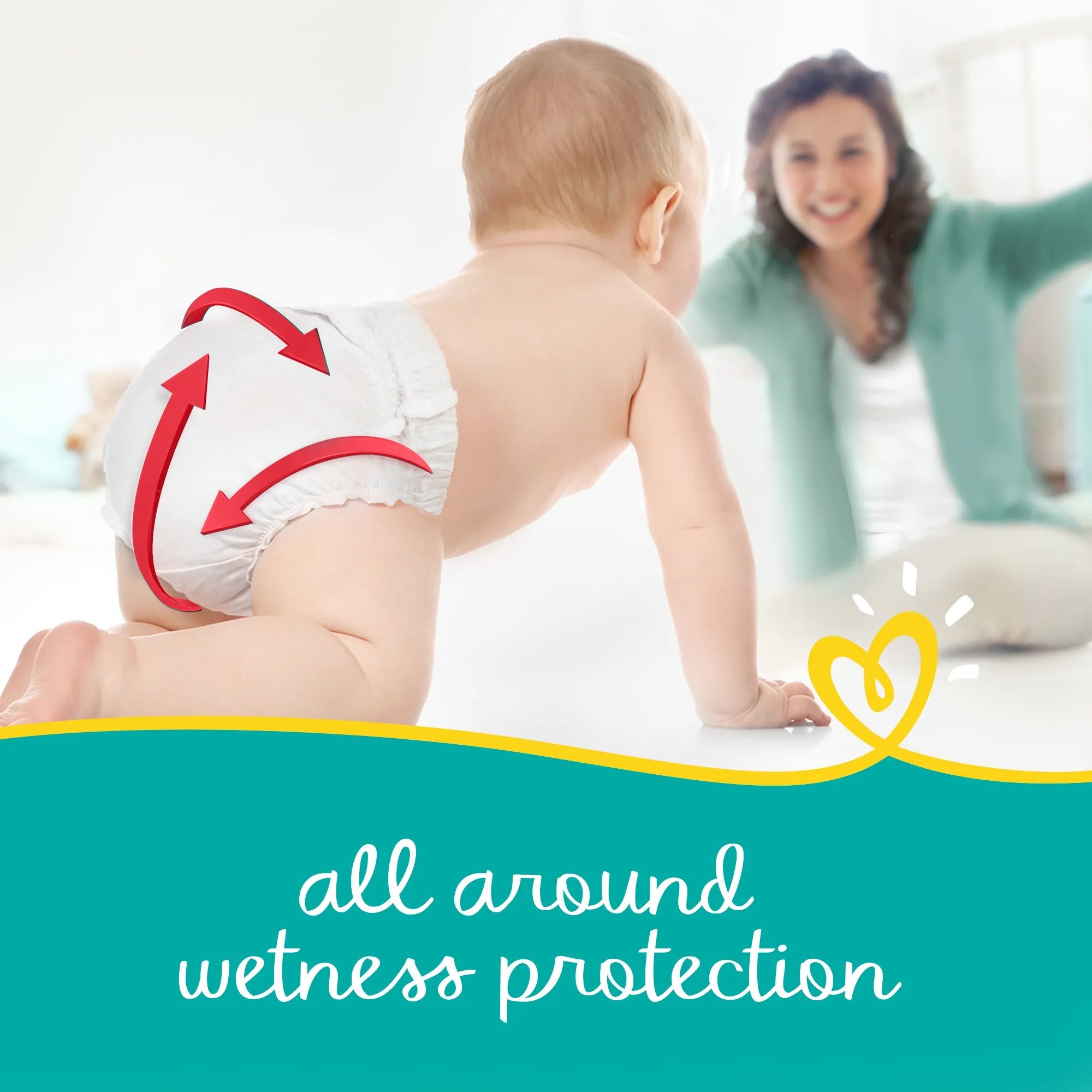 Pampers Baby-Dry Diapers, Size 3 (6-10Kg) 88Pc