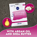 Urban Natural Radiance Face Sheet Mask Argan Oil & Shea Butter