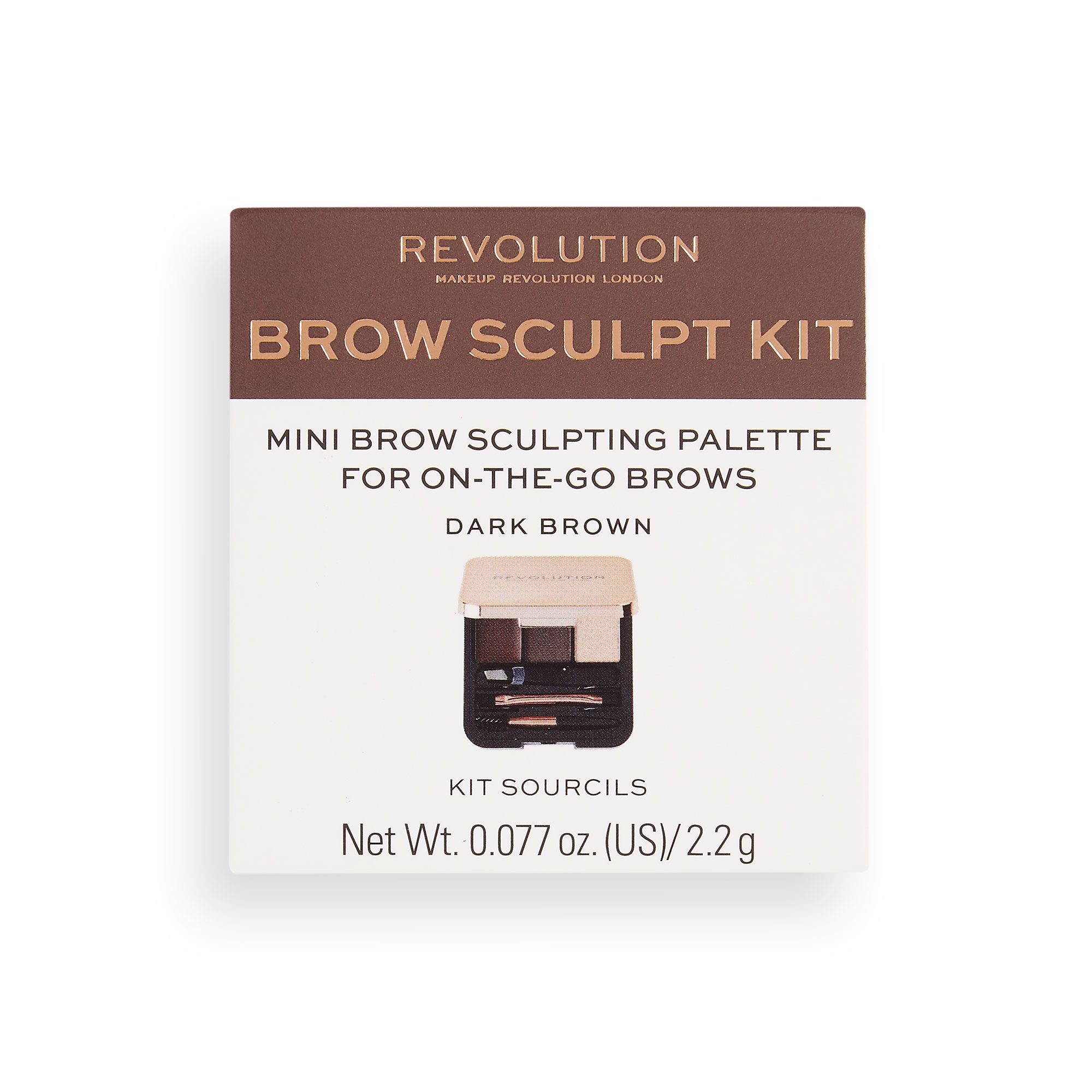 MR Brow Sculpt Kit - Dark Brown
