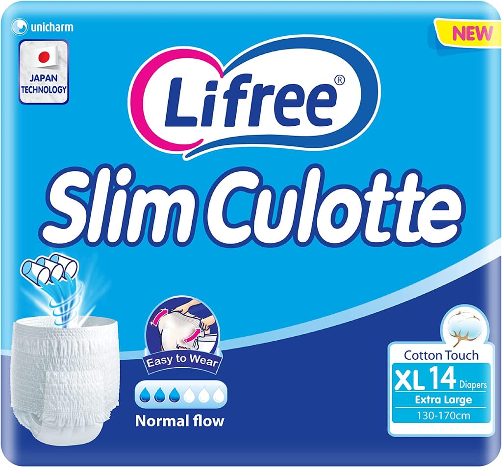 Adult Diaper Culotte Xl 3 Cups - 14 Pcs