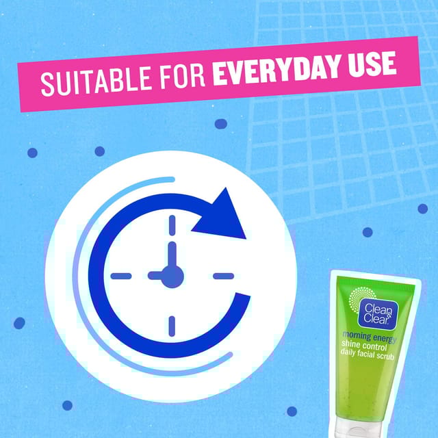 Daily Face Scrub, Morning Energy, Shine Control, 150Ml