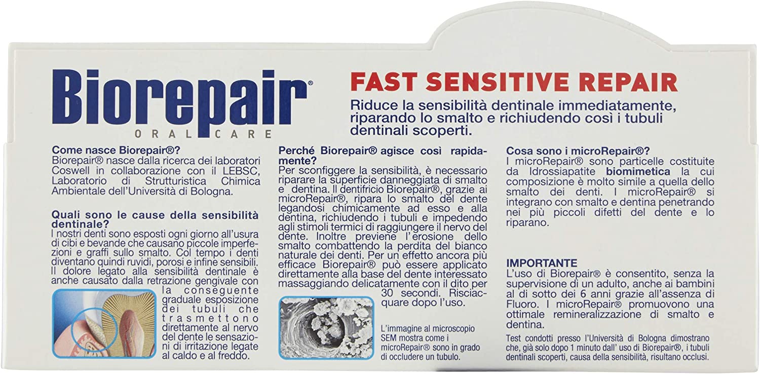 Fast Sensitive Repair Toothpaste (Non Fluoride) 75Ml