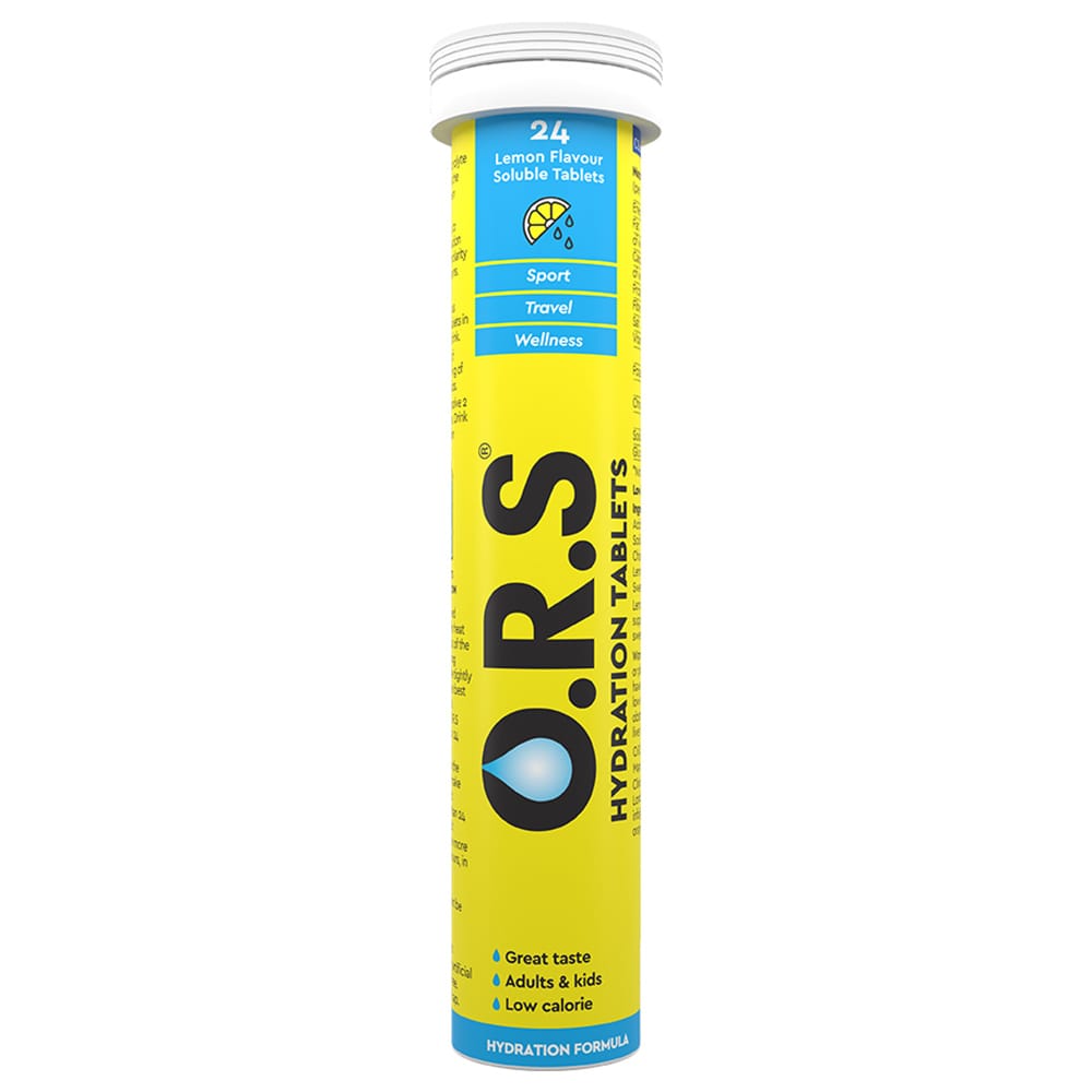 O.R.S Hydration Tablets - Lemon (24 Tablets)
