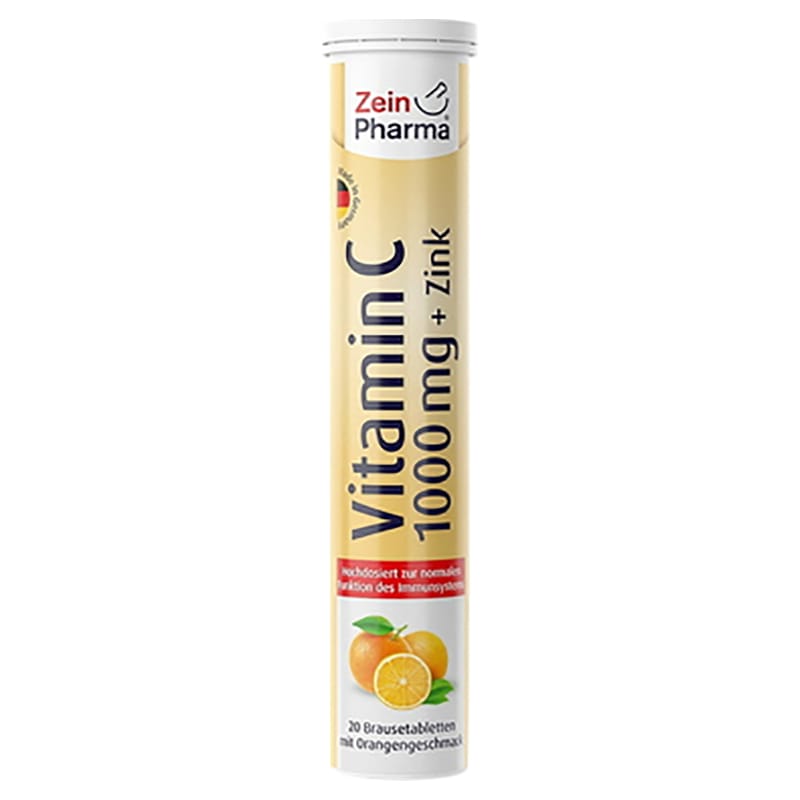 Zein Pharma Vitamin C 1000mg + Zink 20 Effervescent Tab