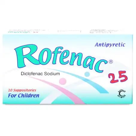 Rofenac 25 mg Suppository 10pcs