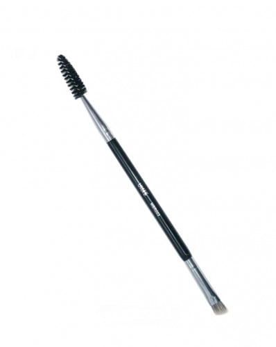 MAKE OVER 22 Double Ended Eyebrow Makeup Brush Black, Silver, Blue 03
