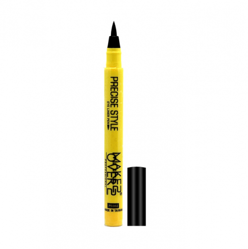 ميك أوفر ٢٢ قلم كحل سائل بريشس ستايل مقاوم للماء - اسود ٠٢