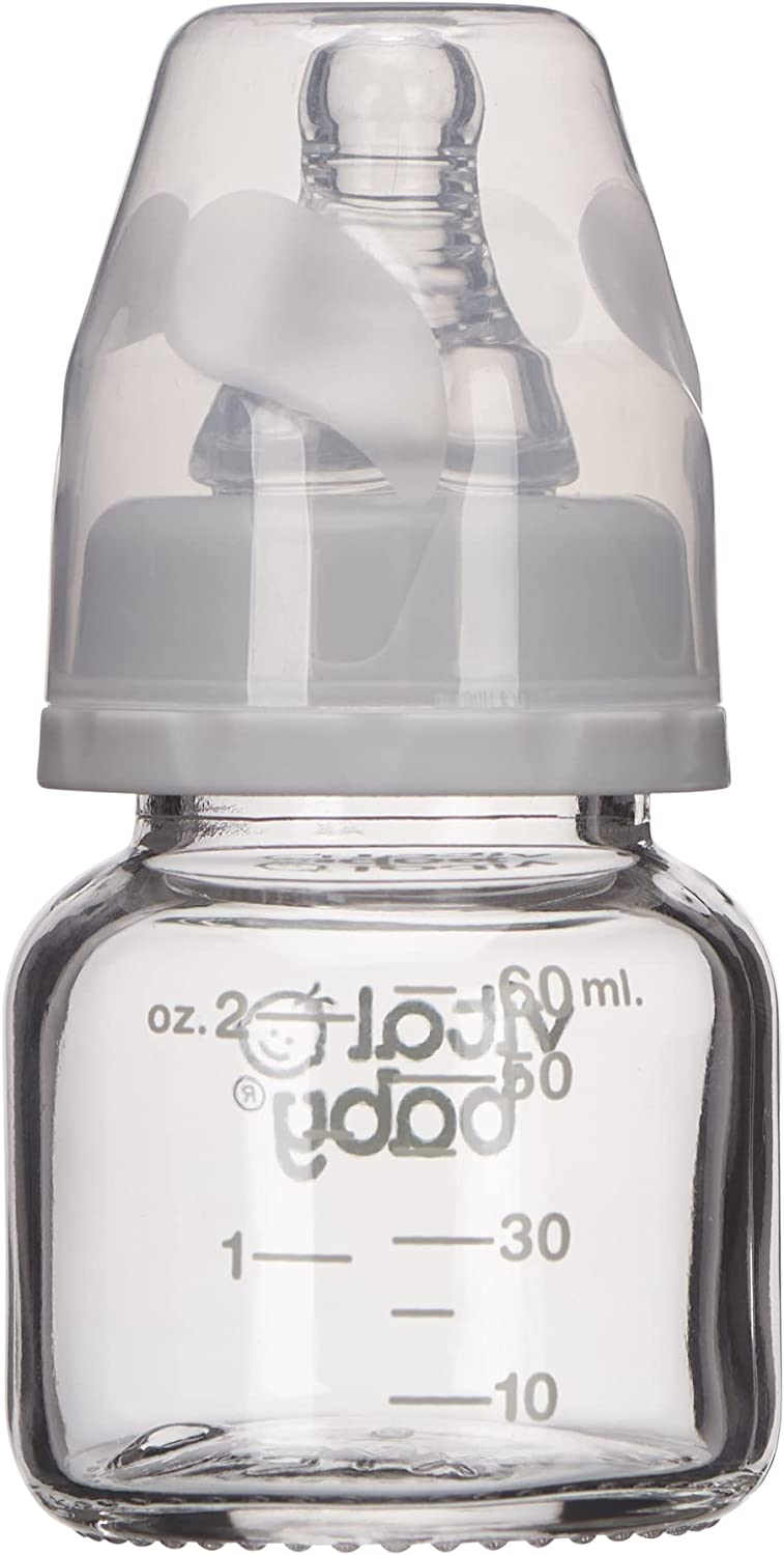 Vital Baby Glass Feeding Bottle 60Ml