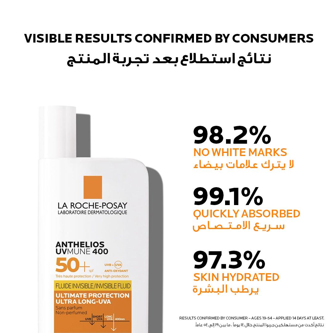 LA ROCHE POSAY Anthelios UVMUNE 400 Invisible Sunscreen SPF50+ 50 ml