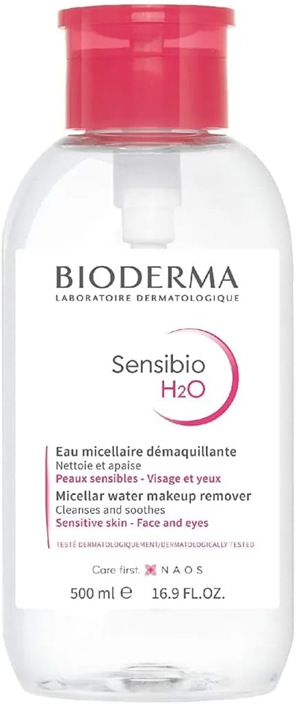 Sensibio H2O Make-up Removing Micellar Solution Pump 500ml