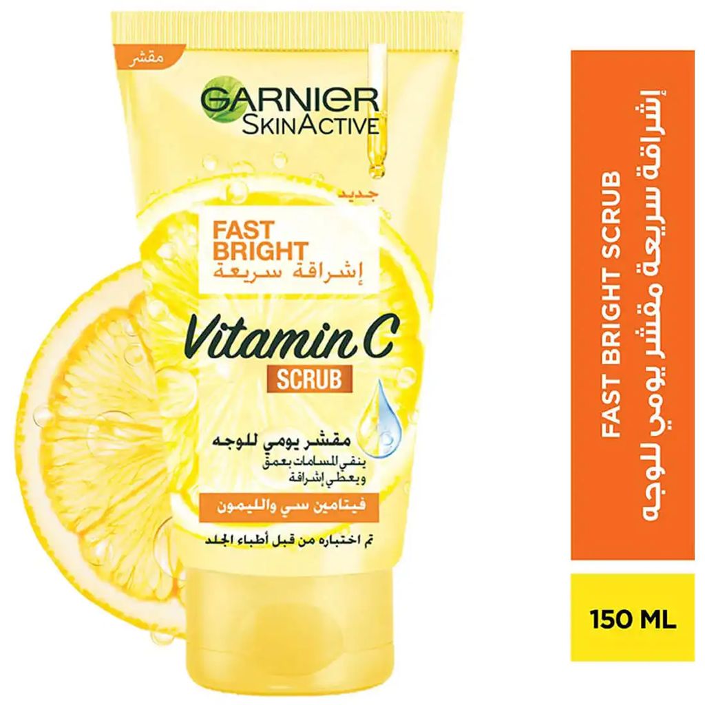 GARNIER Fast Bright Vitamin C Scrub 150 ml