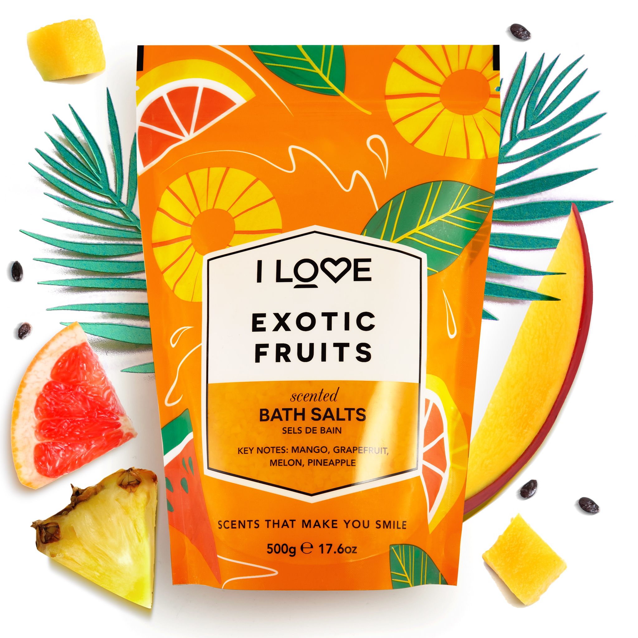 I LOVE Bath Salts Exotic Fruits 500g