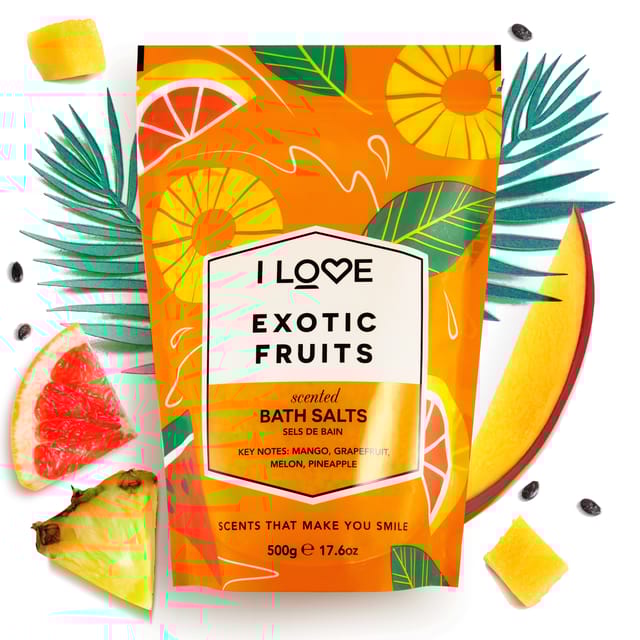 I LOVE Bath Salts Exotic Fruits 500g