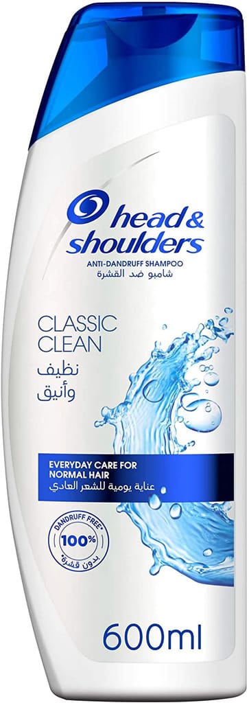 Head & Shoulders Classic Clean Anti-Dandruff Shampoo, 600 ml