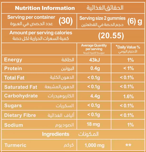مازرنيست كركم بنكهة المانجو و الاناناس 60 قطعة حلوى
