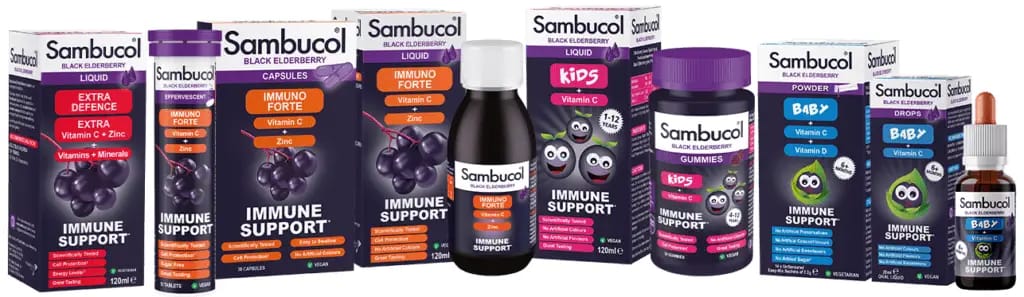 Sambucol Kids Black Elderberry & Vitamin C 120 ml Liquid