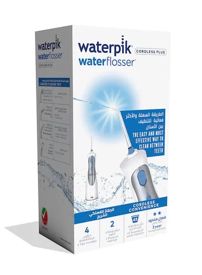 Waterpik  Cordless plus Advance jet whit