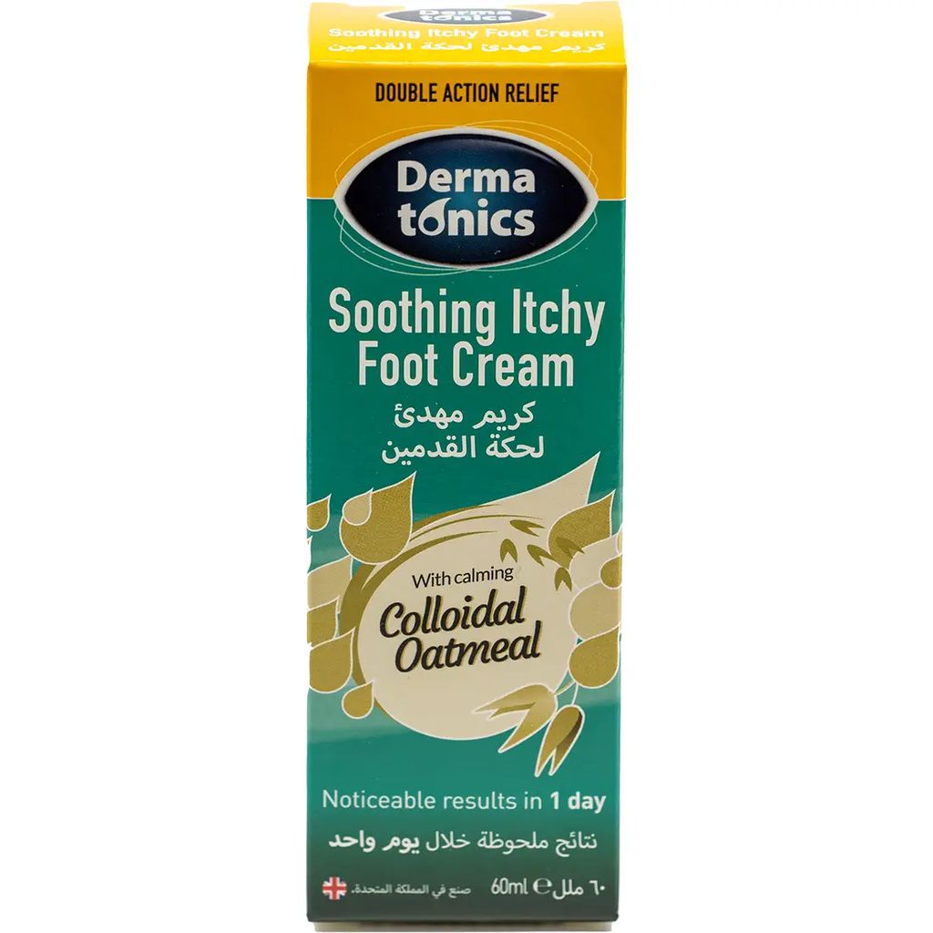 Dermatonics Soothing Itchy Foot Cream 60 Ml