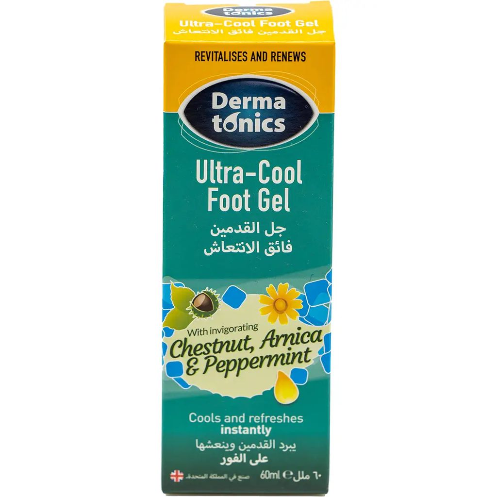 Dermatonics Ultra-Cool Foot Gel 60 Ml