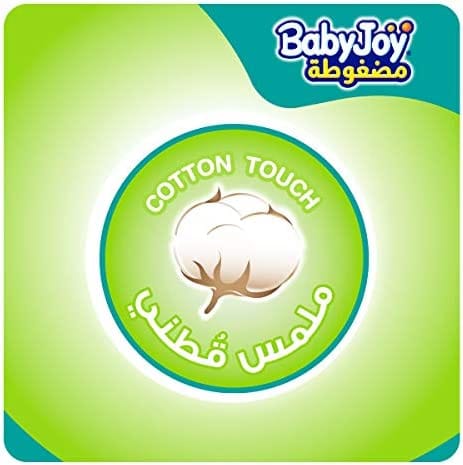 Babyjoy Compressed Diapers, Size 7 42Pc