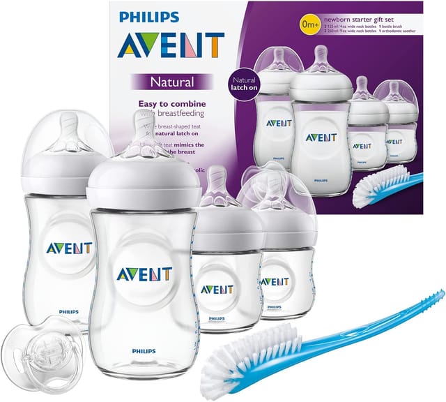 Philips avent Newborn Natural Starter Set 125ml Clear