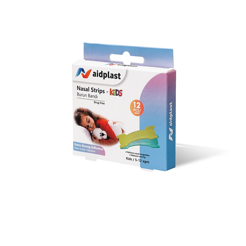 Aidplast Nasal Strips -Kids 12 Pcs