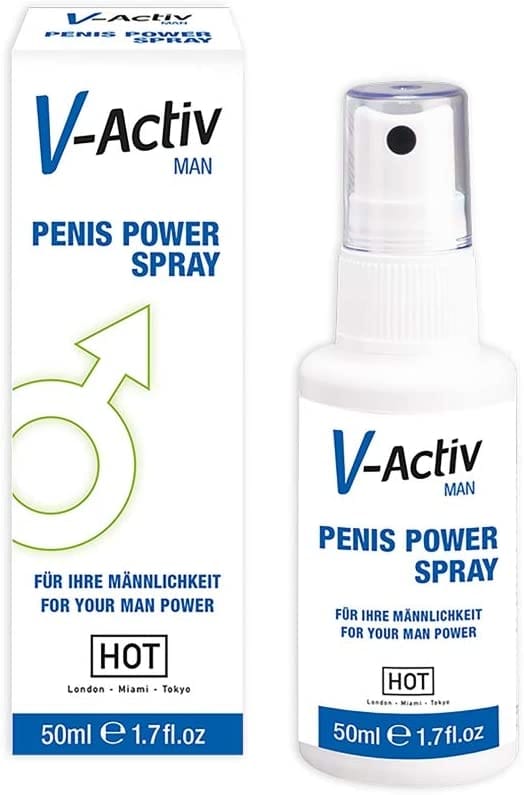 Hot V Activ Men Fast Acting Performance Booster Spray - 50 ml