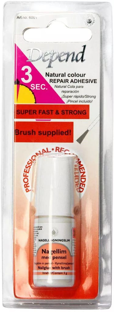 Depend Nail Glue - 6001 Natural Brush
