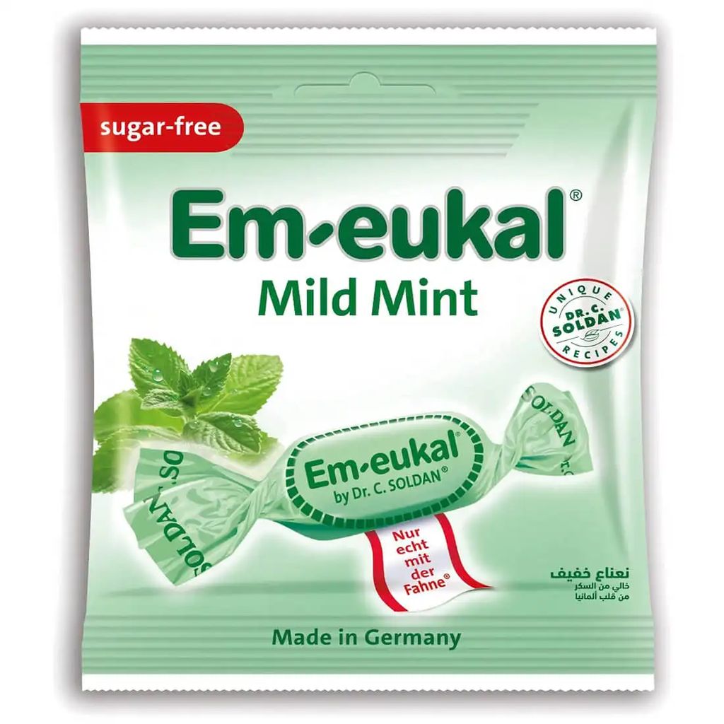 Em-Eukal Lozenges Mild Mint 50 Gm