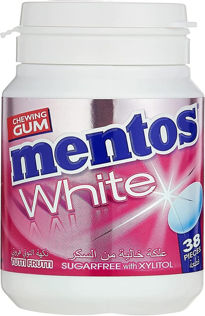 Mentos Chewing Gum White Tutti Frutti 38