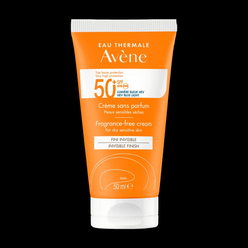 Avene Sun Care Cream SPF 50+ Fragrance Free