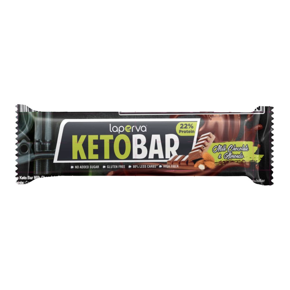 Laperva Keto Bar, Milk Chocolate, 1 Bar