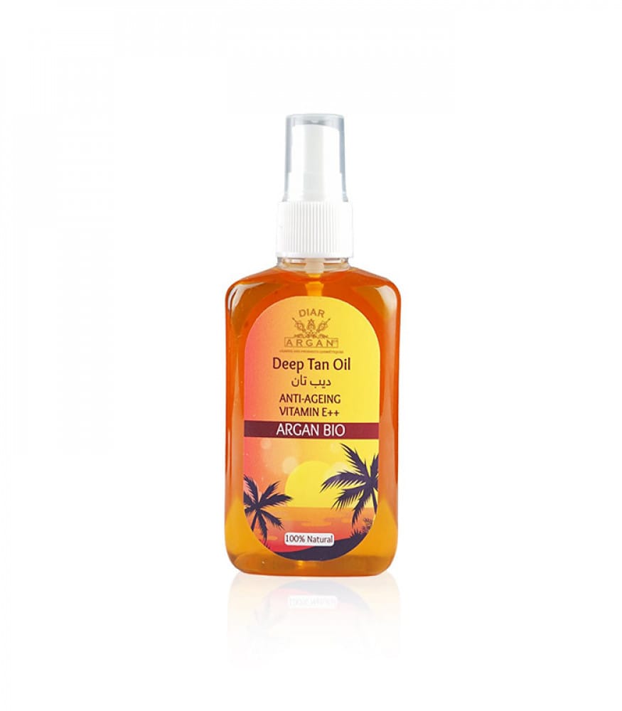 Deep Tan Oil With Argan Oil And Carrot 120ml