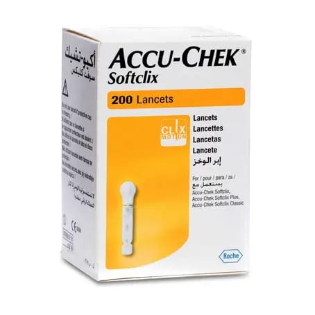 Accu-Chek Softclix Lancet 200 pcs