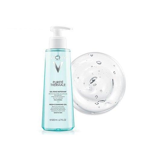 VICHY Purete Thermale Fresh Cleansing Gel for All Skin Types With Vitamin B5 200ml