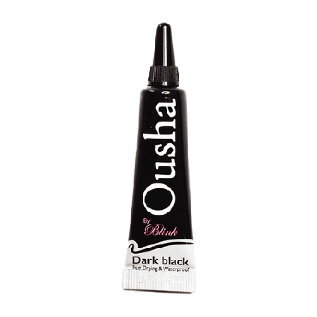Ousha Strip Lashes Adhesive - Dark Black