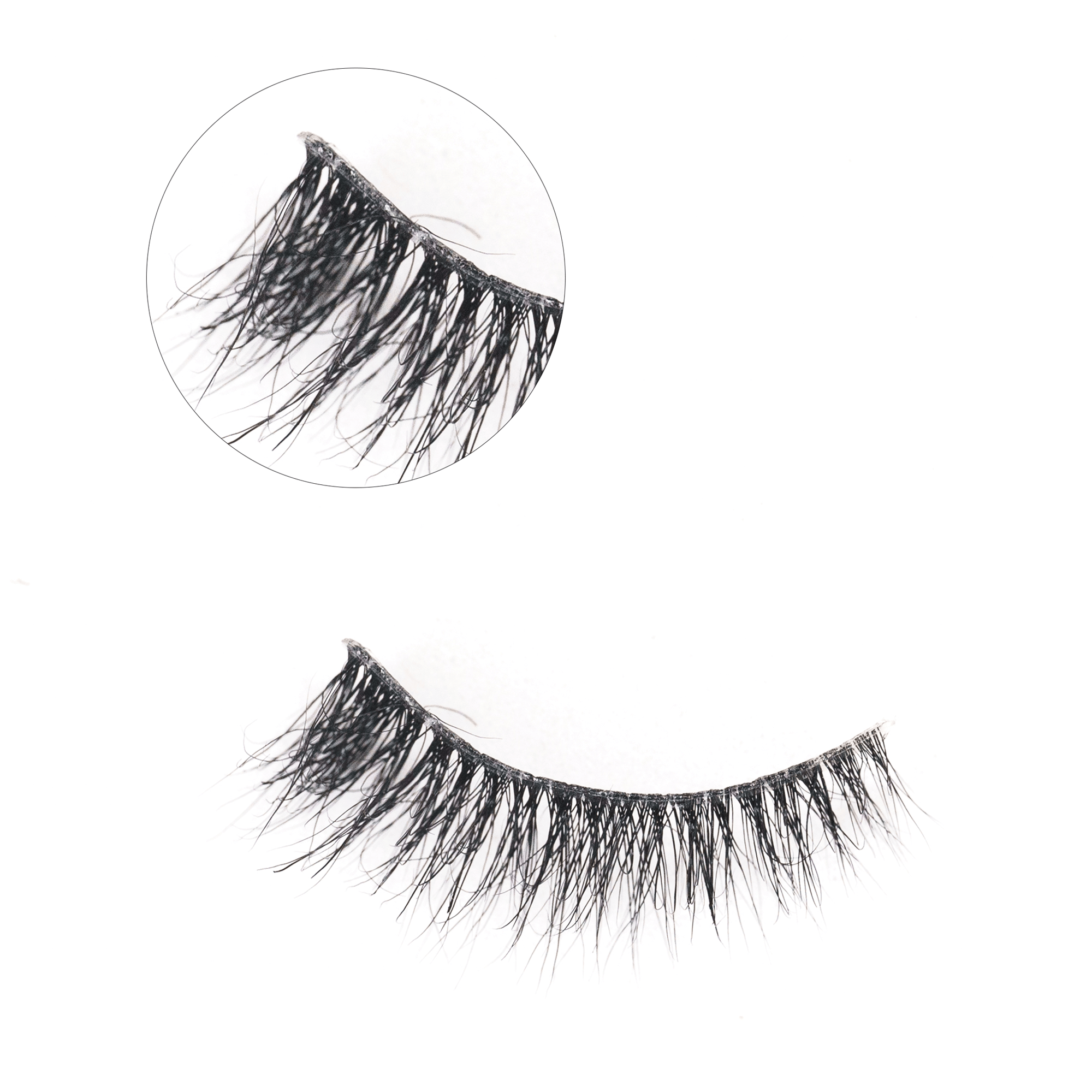 Blink 3D Mink Lashes with transparent band lucky charm