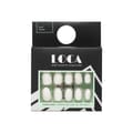 Loca Nails Oval Shape 12 White Matte